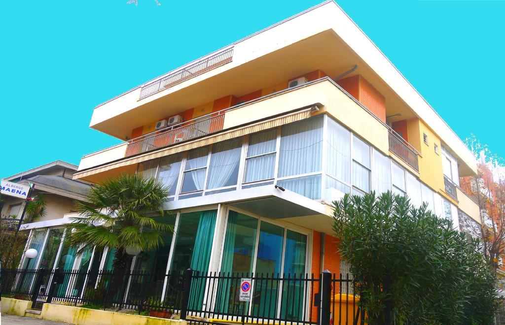 Hotel Maena Rimini Exterior foto